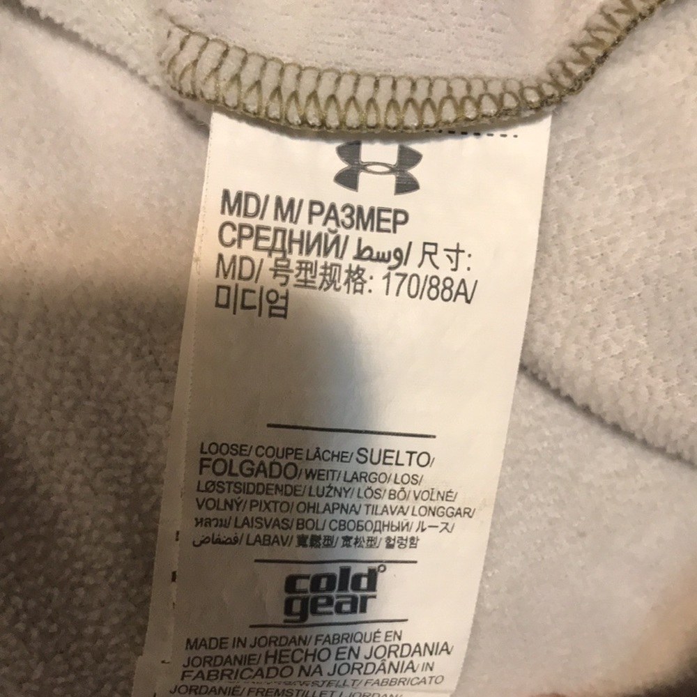 Under Armour Realtree Xtra pulliver with zipper - Picture 7 of 8